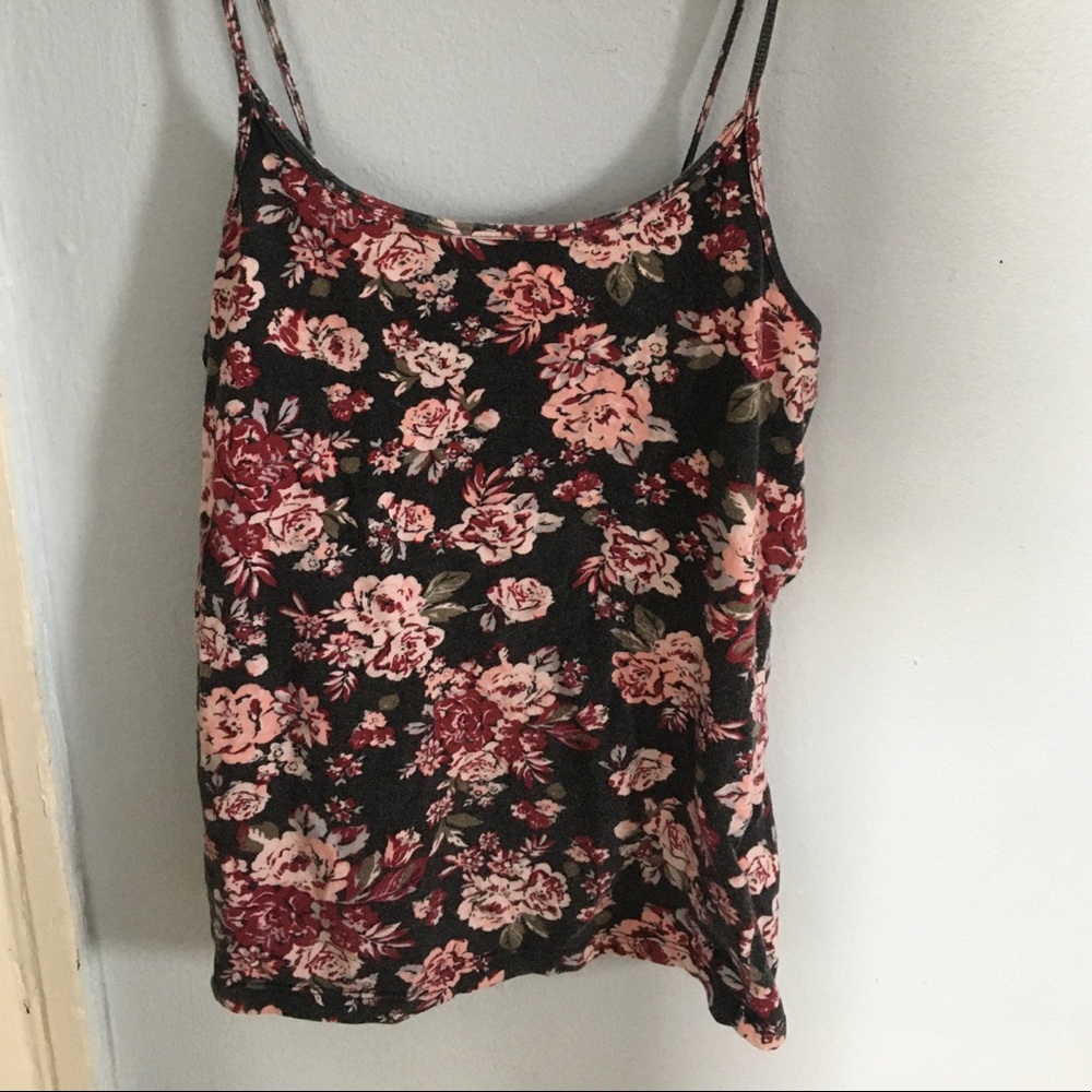 Cute Floral Tank Top